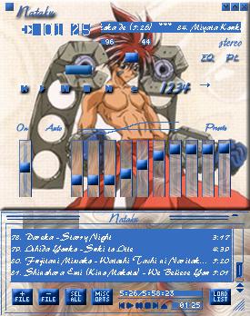 A Third Nataku Winamp Skin