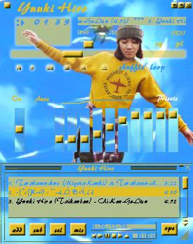 My first skin of a real person!  Really!  (It's of Yuuki Hiro)