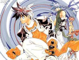 Maru's Wallpaper of Taikoubou, Youzen, and Nataku